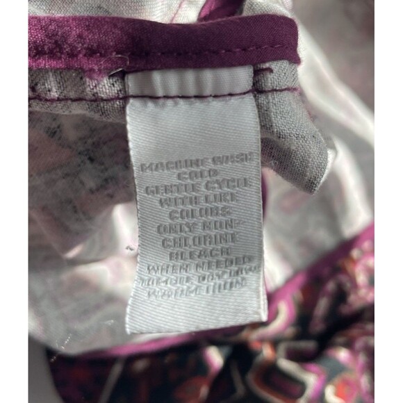 Women's Charter Club Woman light Jacket Floral Geometric Size 3X Cotton Spandex - Picture 8 of 8